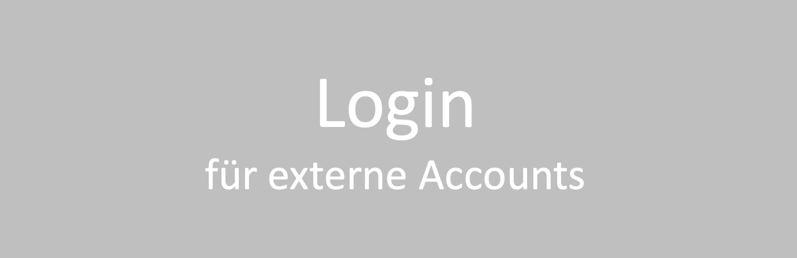 Login für externe Accounts